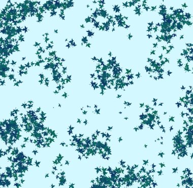 Akçaağaç mavi yaprakları ile Arka plan