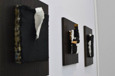 Önizleme Sanat Paris Sanat Fuarı 2019/ Paris, Fransa 03.04.2019. Art Paris, muhteşem Grand Palais'te 20 ülkeden 150 modern ve çağdaş sanat galerisini bir araya getirecek.