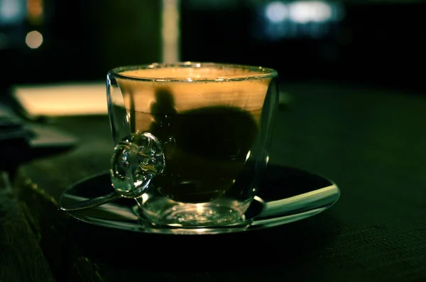 Café y té con dulces — Foto de Stock