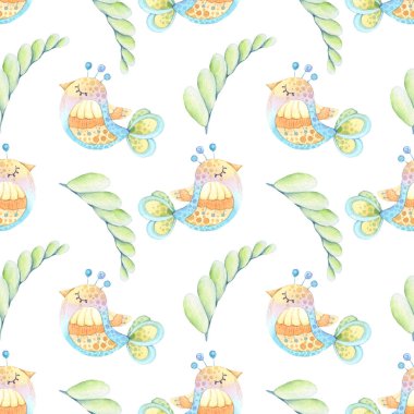  dekoratif kuşlar 7 ile desen