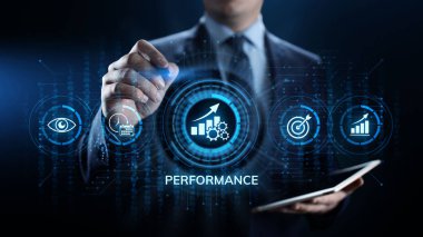 KPI anahtar performans göstergesi optimizasyon iş ve sanayi sürecini artırdı.