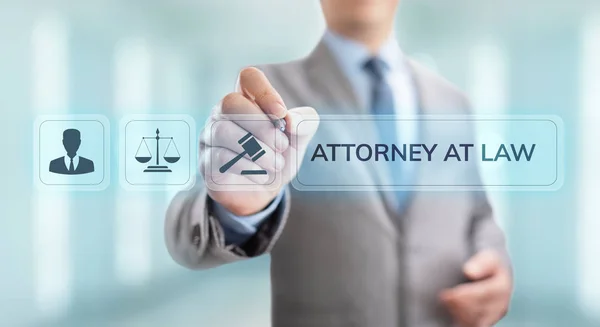Attorney at law lawyer advocacy legal advice business concept. — Stock Photo, Image