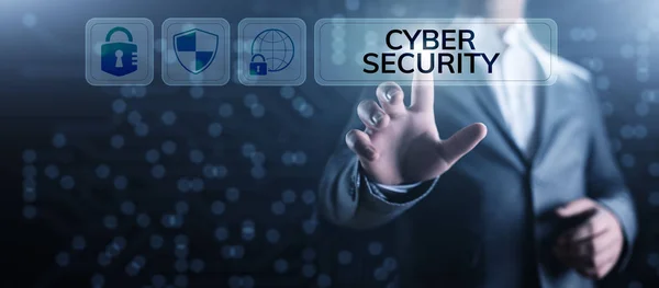 Cyber sikkerhed databeskyttelse oplysninger privatliv internet teknologi koncept. - Stock-foto