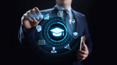Eðitim teknolojisi Çevrimiçi Eğitim Giysi Semineri Bilgi Kişisel Geliþimi.