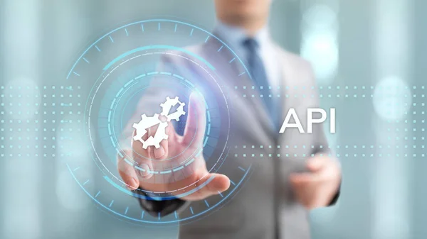 API Application Programming Interface Development technology concept. — Stock Photo, Image