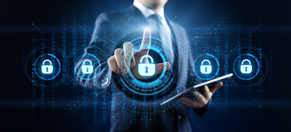 Cyber security data protection information privacy internet technology concept