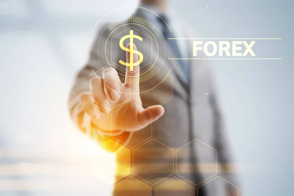 Forex kurs wymiany walut koncepcja biznesu inwestycji internetowych. — Zdjęcie stockowe
