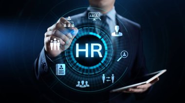 İnsan Kaynakları İşe Alma Ekibi Personel Yönetimi Konsepti.