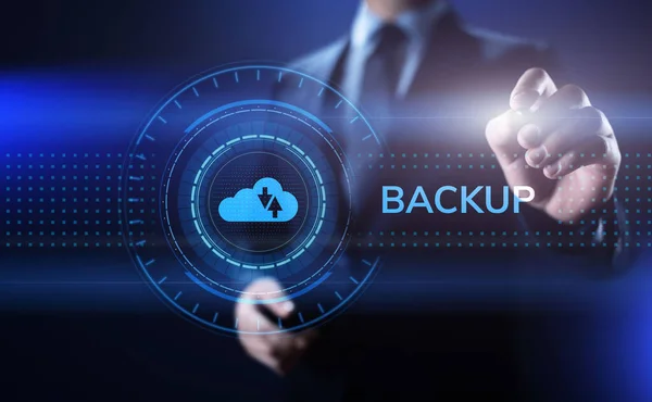 Software di backup Application Database concetto di tecnologia internet. — Foto Stock