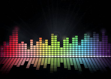 Ekolayzer spektrum görselleştirme