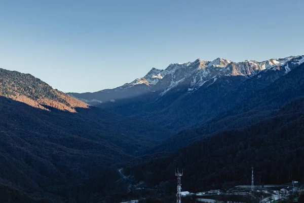 山の空撮 ローザ クトール — ストック写真