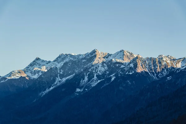 冬の山 ローザ クトール — ストック写真