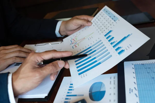 Unternehmensberater Buchhalter Finanzberater Finanzplanung Betriebsplanung Vertriebsmanagement — Stockfoto