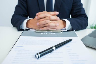 Özgeçmiş, iş geçmişi, akademik geçmiş, iş dünyası liderlerine iş başvurusu için özgeçmiş