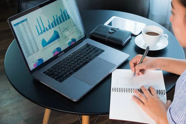 Geschäftsleute Führungskräfte Geschäftsleute Sitzen Und Beraten Nutzen Laptops Smartphones Freien — Stockfoto