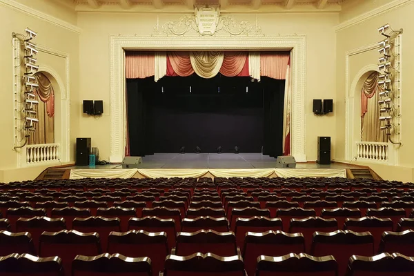 Théâtre - vue intérieure de la salle vide — Photo