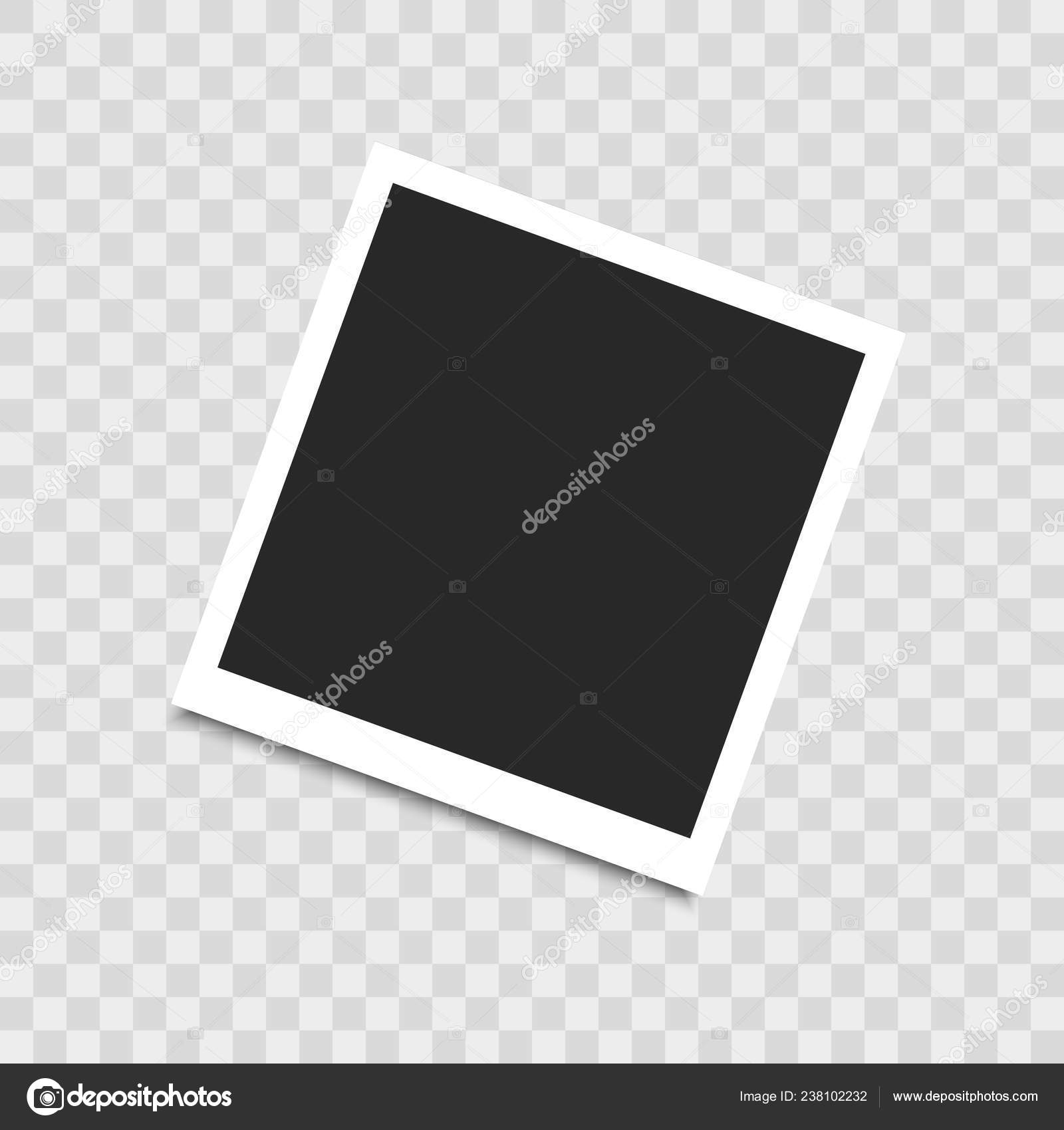 Moldura De Foto Vazia Realista Em Fundo Transparente Ilustracao Vetorial Para O Seu Design Vetores De Stock C Creedoz 238102232