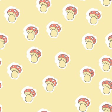 Sevgililer s gün elemanları ile Seamless modeli. Vektör