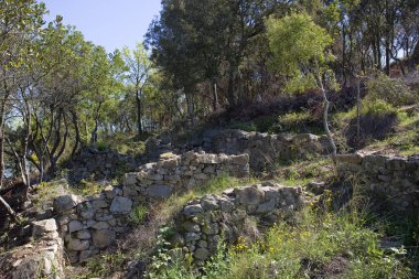 Castellruf Martorelles, İspanya İber kasabada. M.ö 600-200.