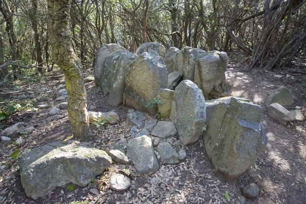 Can Gurri Dolmen Entre Alella Vallromanes Martorelles Barcelona Espanha Eneolítico — Fotografia de Stock