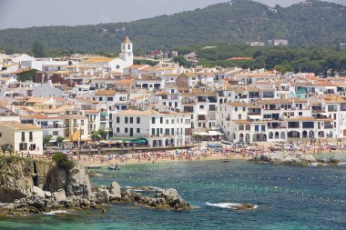Calella de palafrugell, Katalonya, İspanya.