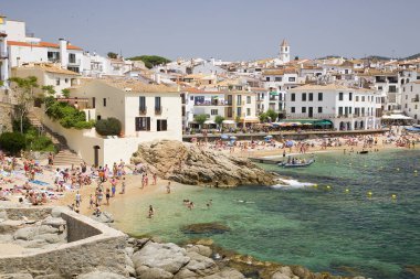 Calella de palafrugell, Katalonya, İspanya.