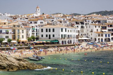 Calella de palafrugell, Katalonya, İspanya.