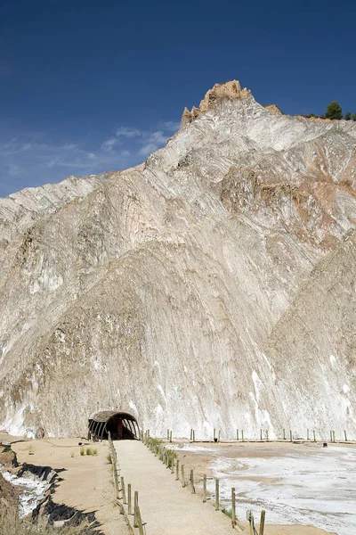 卡多纳盐矿 加泰罗尼亚 西班牙 — 图库照片