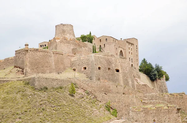 Cardona Kalesi Katalonya Spanya — Stok fotoğraf