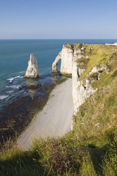 Etretat Cliffs Normandía Francia — Foto de Stock
