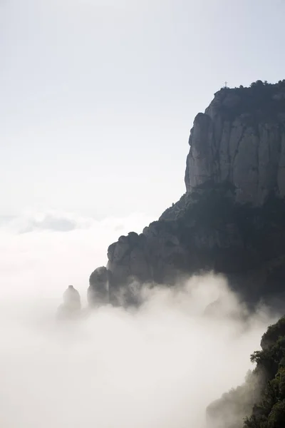 Uitzicht Montserrat Barcelona Spanje — Stockfoto