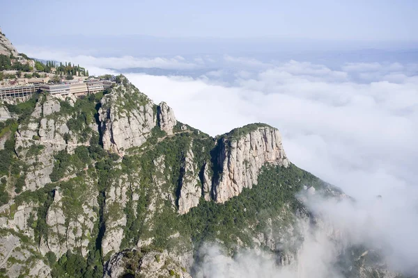 蒙特塞拉特景观 巴塞罗那 西班牙 — 图库照片