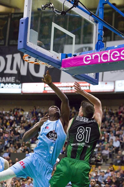 Luke Harangody Van Joventut Actie Bij Spaanse Acb League Basketbal — Stockfoto