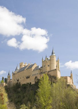 Alcazar Segovia, castilla y leon, İspanya.