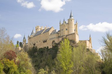 Alcazar Segovia, castilla y leon, İspanya.