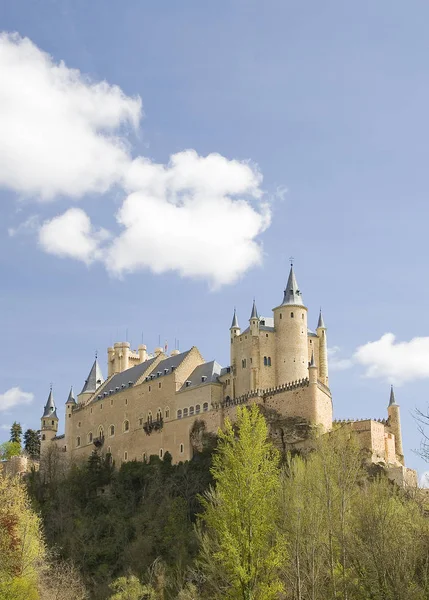 Alcazar Segovia Castilla Leon Hiszpania — Zdjęcie stockowe