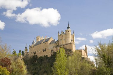 Alcazar Segovia, castilla y leon, İspanya.