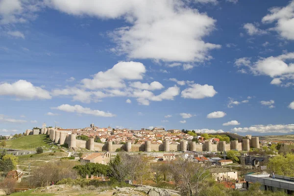 Blick Auf Avila Castille Spanien — Stockfoto