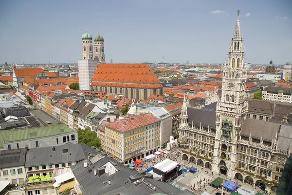 Vista Ciudad Munich Alemania — Foto de Stock