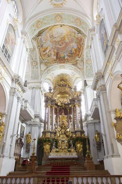 Kościół Piotra Lub Peterskirche Monachium — Zdjęcie stockowe