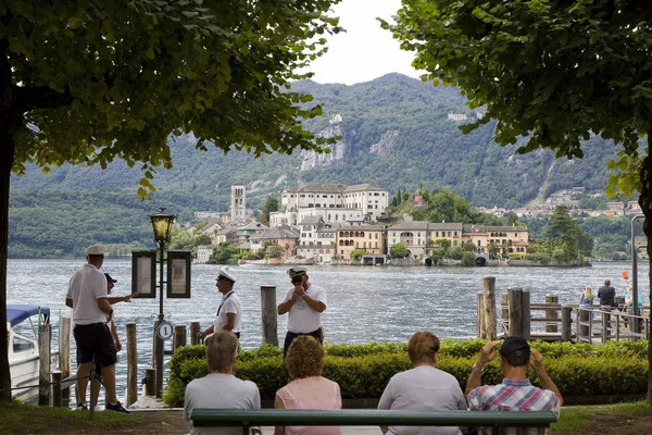 Orta San Giulio Piemonte Italy — Stock Photo, Image