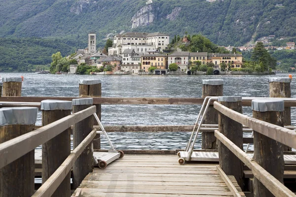 Orta San Giulio Piemonte Itálie — Stock fotografie