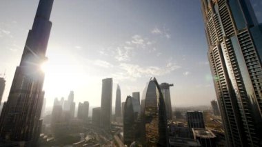 Gündüz büyük metropolün havadan görünümü