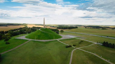 Höyüğün zafer. Minsk. Belarus. Hava.