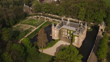 Zuylen Castle is a Dutch castle at the village of Oud-Zuilen just north of the city of Utrecht Aerial