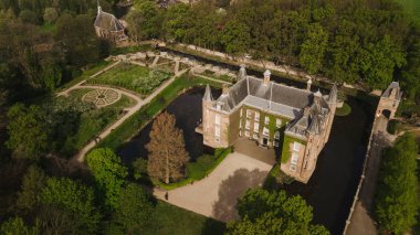 Zuylen Castle is a Dutch castle at the village of Oud-Zuilen just north of the city of Utrecht Aerial