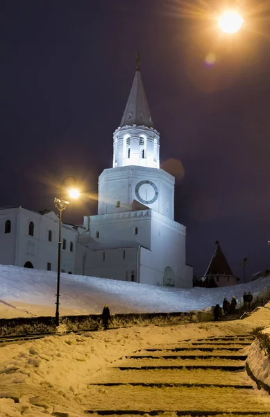 Kazán Rusia 2019 Spasskaya Tower —  Fotos de Stock