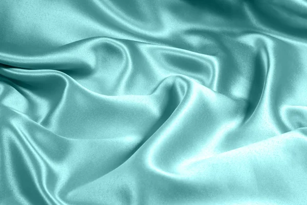 Portre sakinleştirmek ışık mavi saten kumaş