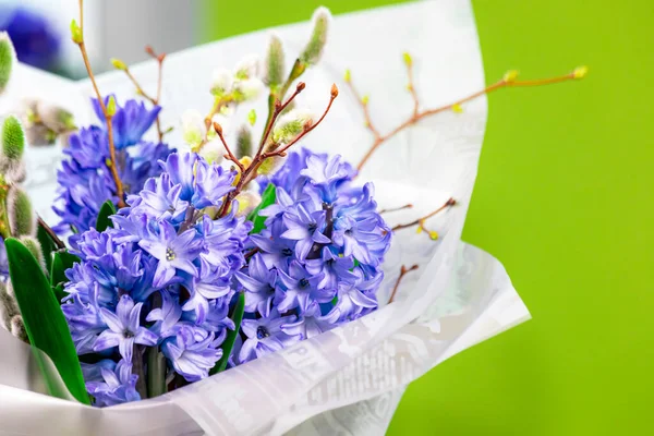 Hyacinth buketi yakın plan