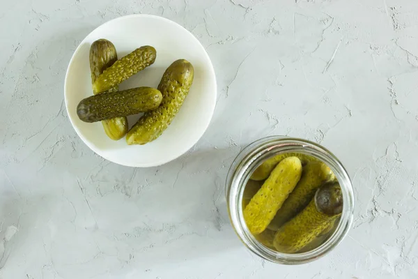 Pickled Gherkins — Stock Photo, Image